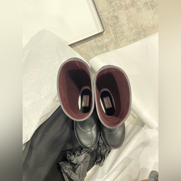 Chanel Brand New Rain boots - Picture 6 of 8